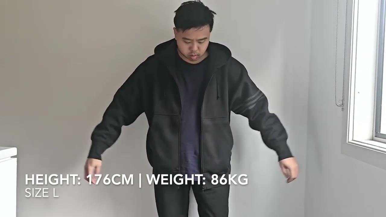 Adidas Street Neuclassics Full Zip Hoodie Black