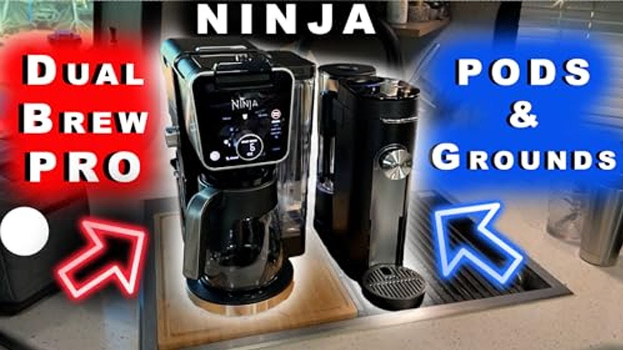Ninja Pod Grounds VS  Ninja DualBrew Pro Coffee Maker