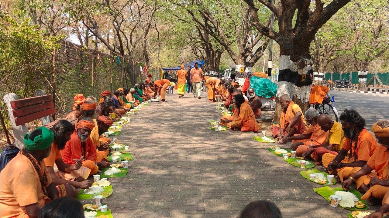 Mageshwarapooja Annadhanam in Thiruvannamalai - மகேஸ்வரபூஜை அன்னதானம் திருவண்ணாமலை 