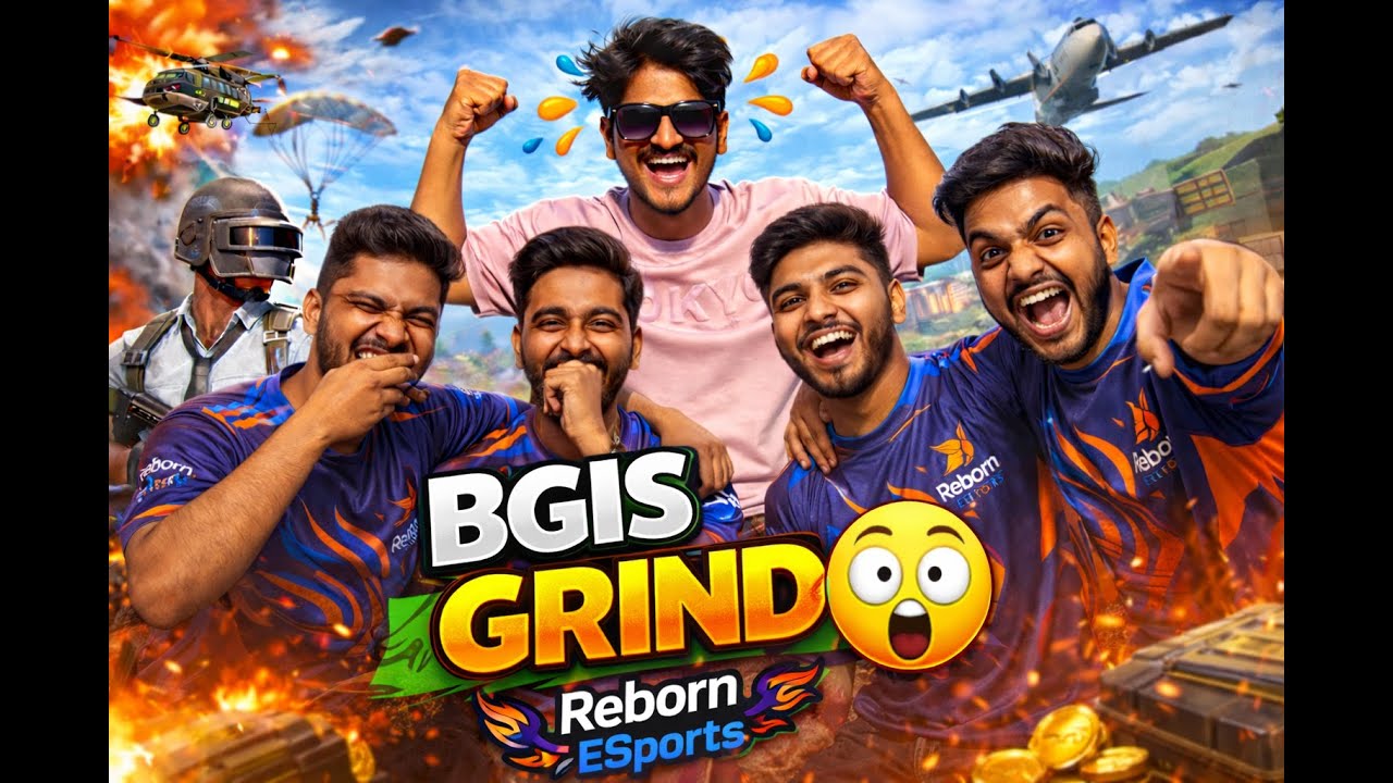 BGIS GRIND | bgmi live rush gameplay #bgmi #bgis #facecam - YouTube