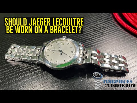 Jaeger LeCoultre Master Compressor Ref 146.8.97 Rare Authentic ssteel  bracelet 21/18mm for restore ref KGA