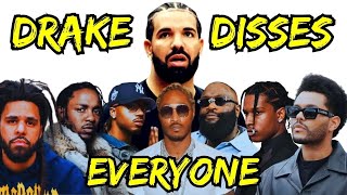 Drake - Push Ups Drop And Give Me 50 Drake Disses Everyone