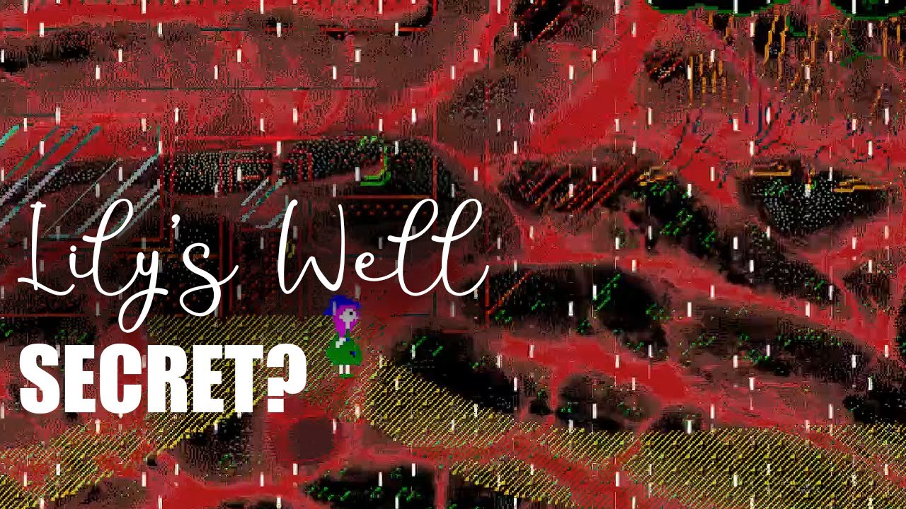 LILY'S WELL (SECRET????): A DOS Inspired Horror Game With Different Endings