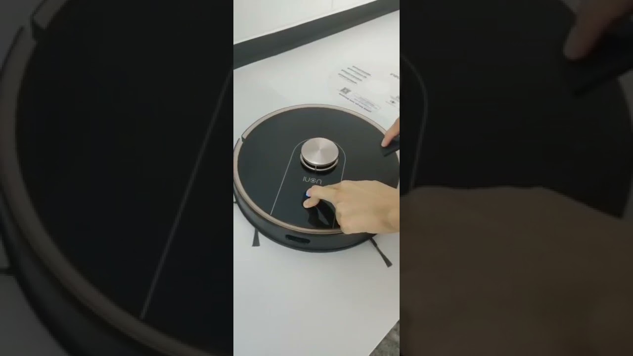 Press three buttons at the same time to reset robot | Uoni V980 Plus