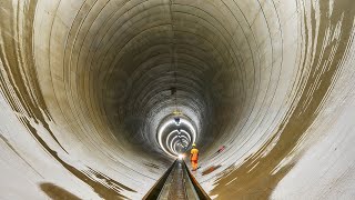 Mega Tunnel Project: Moving the Largest River in the Country | World's Largest Water Moving Ever Do