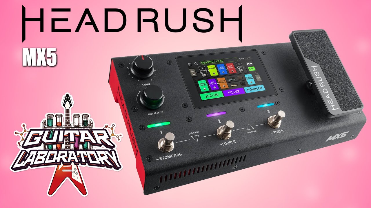 Гитарный процессор HEADRUSH MX5 - купить в Москве и Санкт