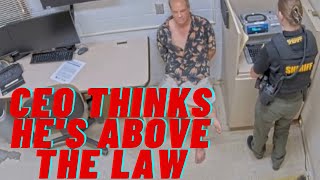 When Entitled CEO Thinks He's Above The Law