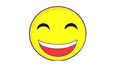 how to draw smiley  | smiley drawing in ms paint | emoji drawing | ms paint drawing #purangondaliya