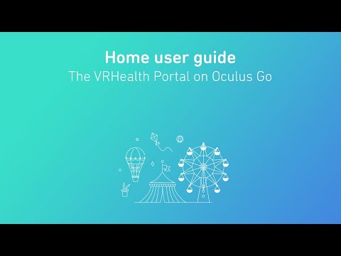 XRHealth Tutorial | How to Login & Navigate VRHealth Portal (Oculus Go)