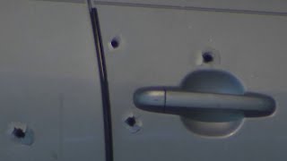 Gunman fires 24 shots into car after driver struck it, slamming car into a SEPTA bus
