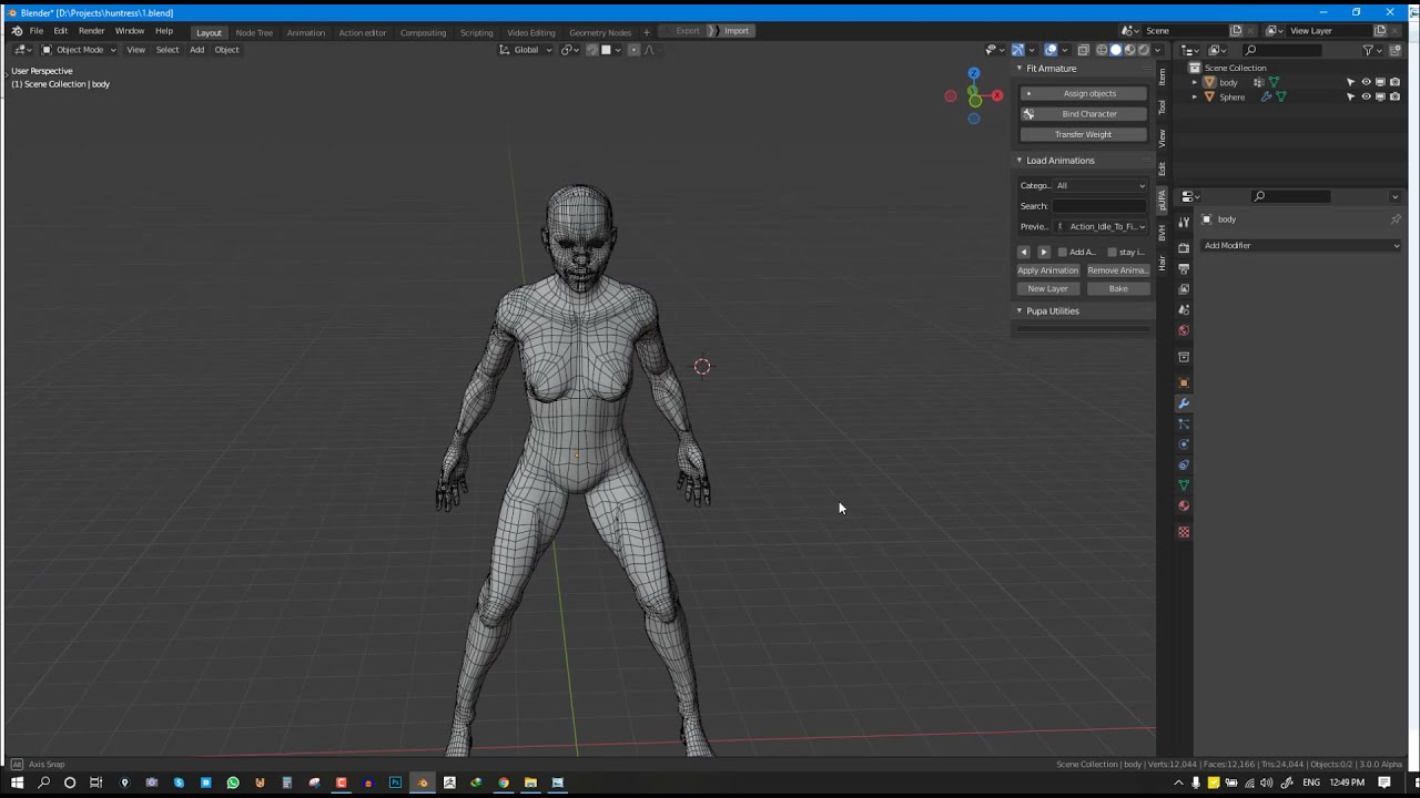 A tool like Mixamo in Blender!!!!! - YouTube