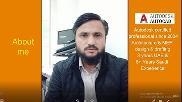 About me | AutoCAD in Pashto