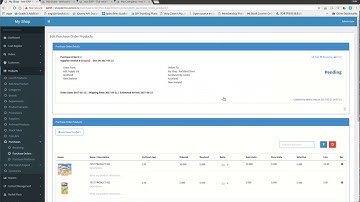 How to make purchase order in Ivor ERP