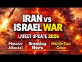 Iran vs Israel War 2026 | Massive Missile Attack | Breaking News | Latest Middle East Update