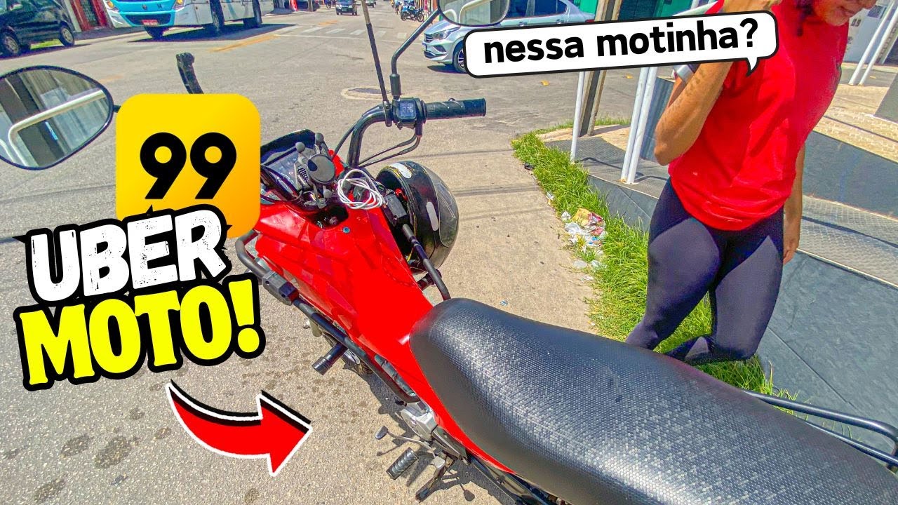 PRIMEIRO DIA NA UBER MOTO COM A POP 110i ??