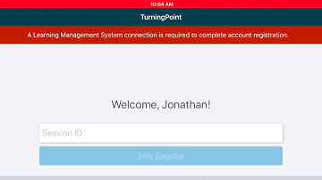 TurningPoint: Using a Mobile Device for Polling