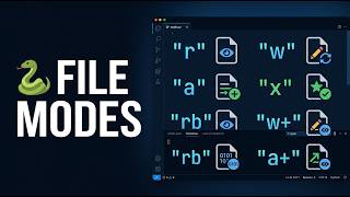 95 🐍 Python File Opening Modes Explained | r, w, a, x, b & + Guide