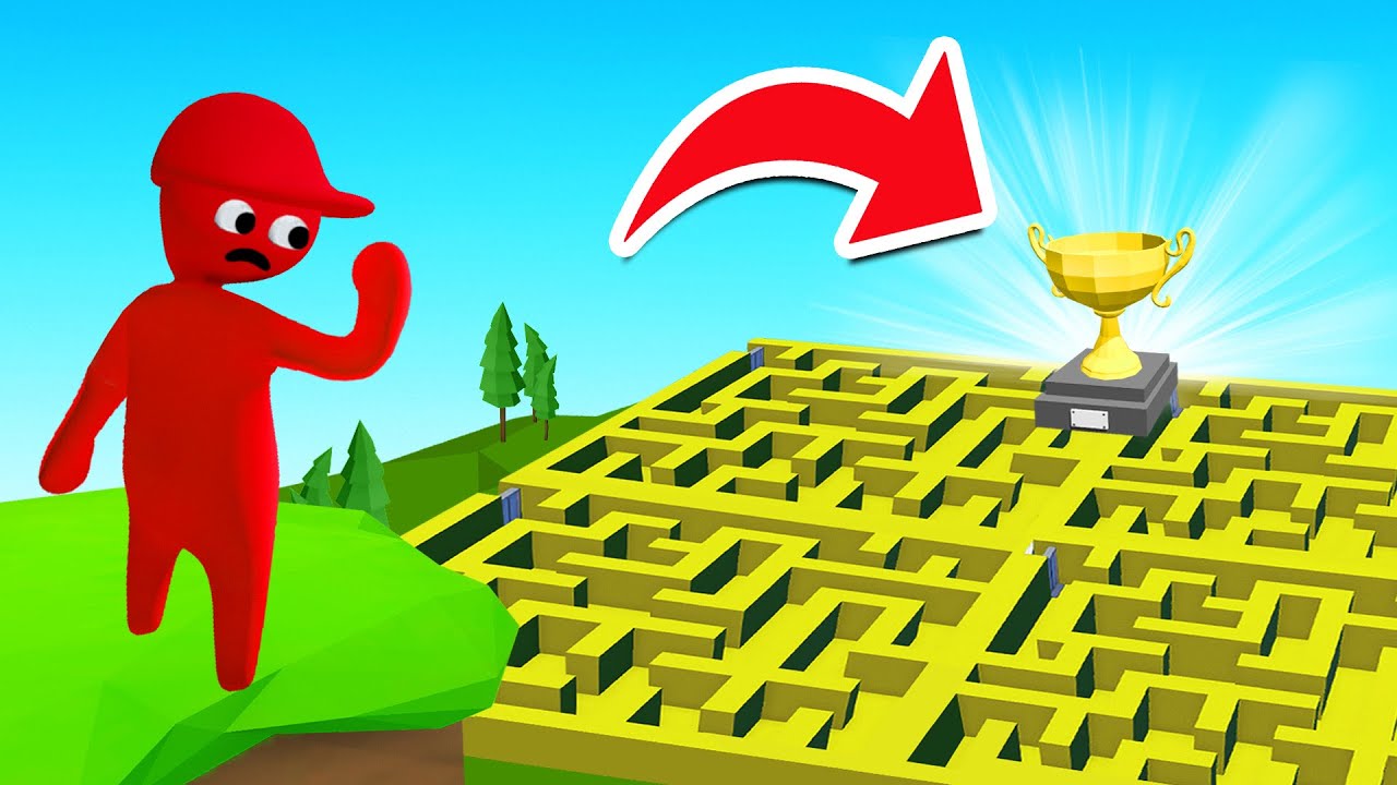 New IMPOSSIBLE MAZE In Human Fall Flat!