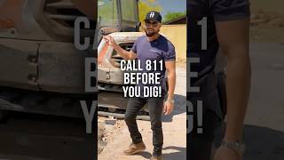 Why You Always Call 811 Before You Dig
