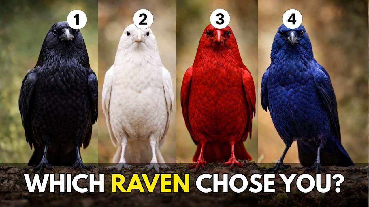 Don’t Think. Just Choose a Raven | A Carl Jung Psychological Test of Your Shadow