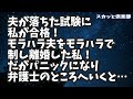 【修羅場】夫が落ちた試験に私が合格！モラハラ夫をモラハラで制し離婚した私！色んな証拠がみつかりパニックになった私は思わず弁護士のところへ飛び込んでしまい･･･