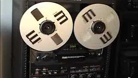 How To Thread A Tape On A Teac X-2000R Reel To Reel