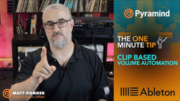 Using Clip Based Automation to re-create edits in Session view Part1