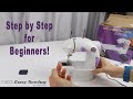 How to operate a mini sewing machine   tutorial