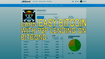 Earn Easy Bitcoin | P2P BITCOIN LENDING with Bitbond