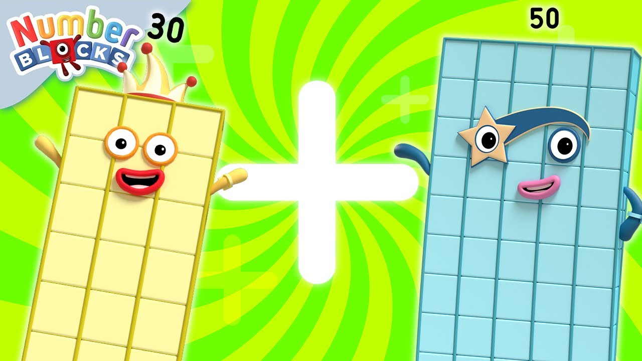 ➕Zusatz Sonderstufe 4 | 30 Minuten zählen lernen | Zahlen-Cartoon für Kinder | Numberblocks Deutsch