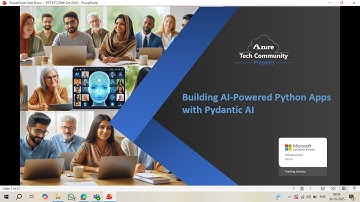 Building AI-Powered Python Apps with Pydantic AI
