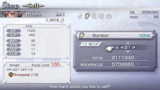 Dissidia 012 Duodecim Final Fantasy - Max Gil Trick (Prishe)