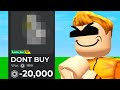 I Spent 20,000 robux in the worst way