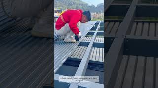 Aluminum Roofing Sheet Supplier | Heat Resistant Metal Roof Panels for Warehouse &amp; House#roofing