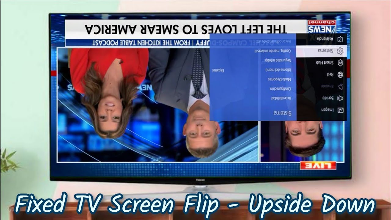 How To Fix Samsung TV Screen Rotation Problem | Fixed Upside Down Picture  Screen On Any Samsung TV - YouTube
