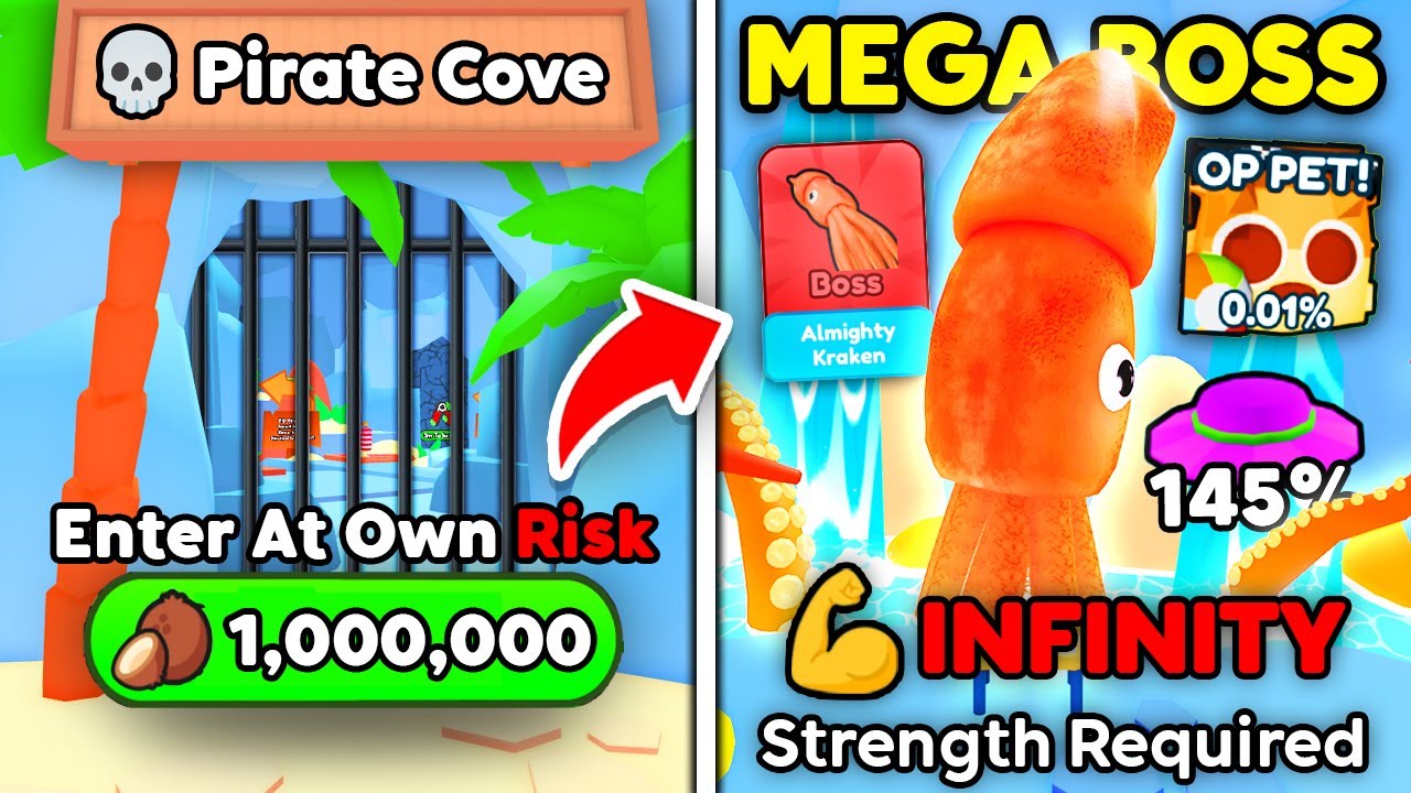 I Unlocked NEW Pirate Cove With UNREAL Final Boss in Arm Wrestling Simulator Update! (Roblox)