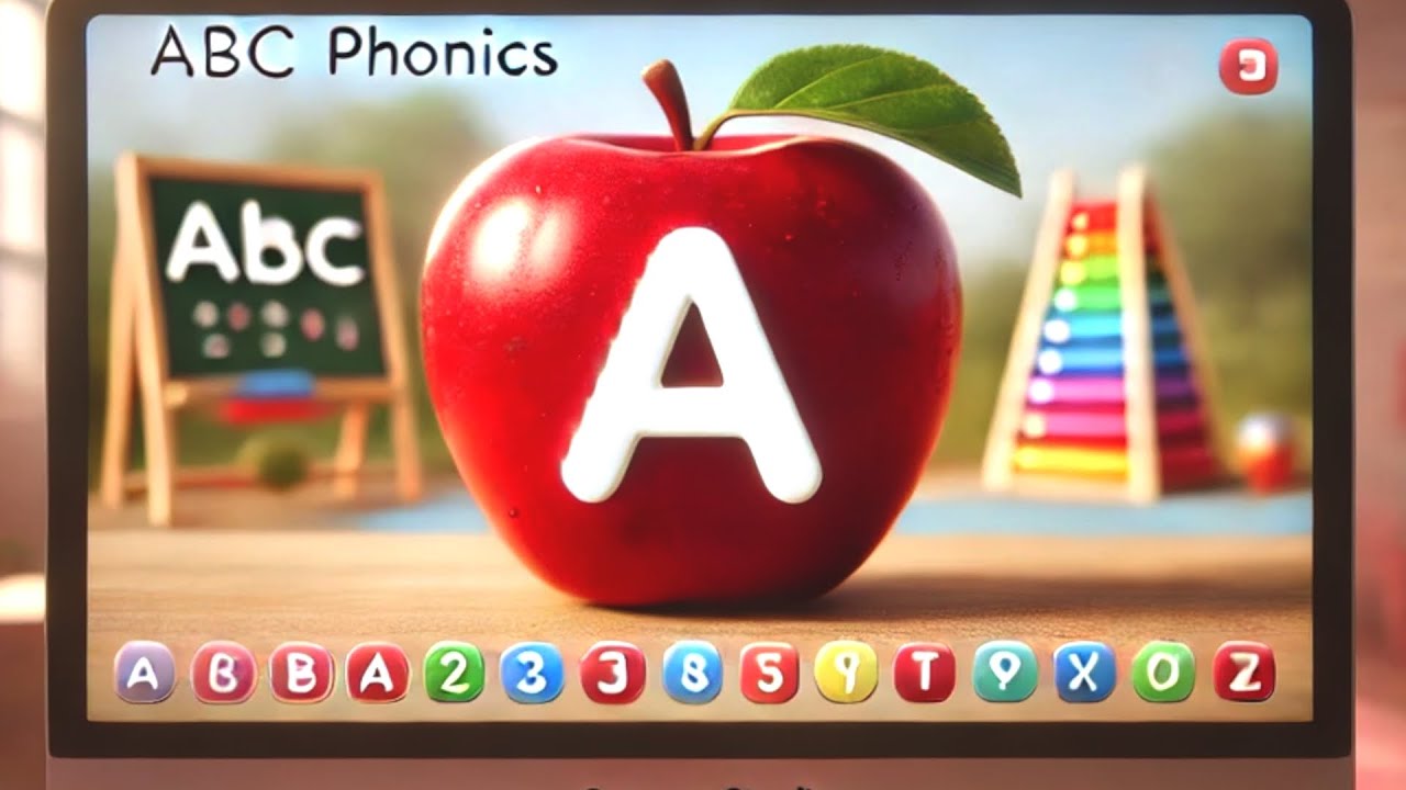 ABC - Phonics Song with TWO Words - A For Apple - ABC Alphabet Songs ...