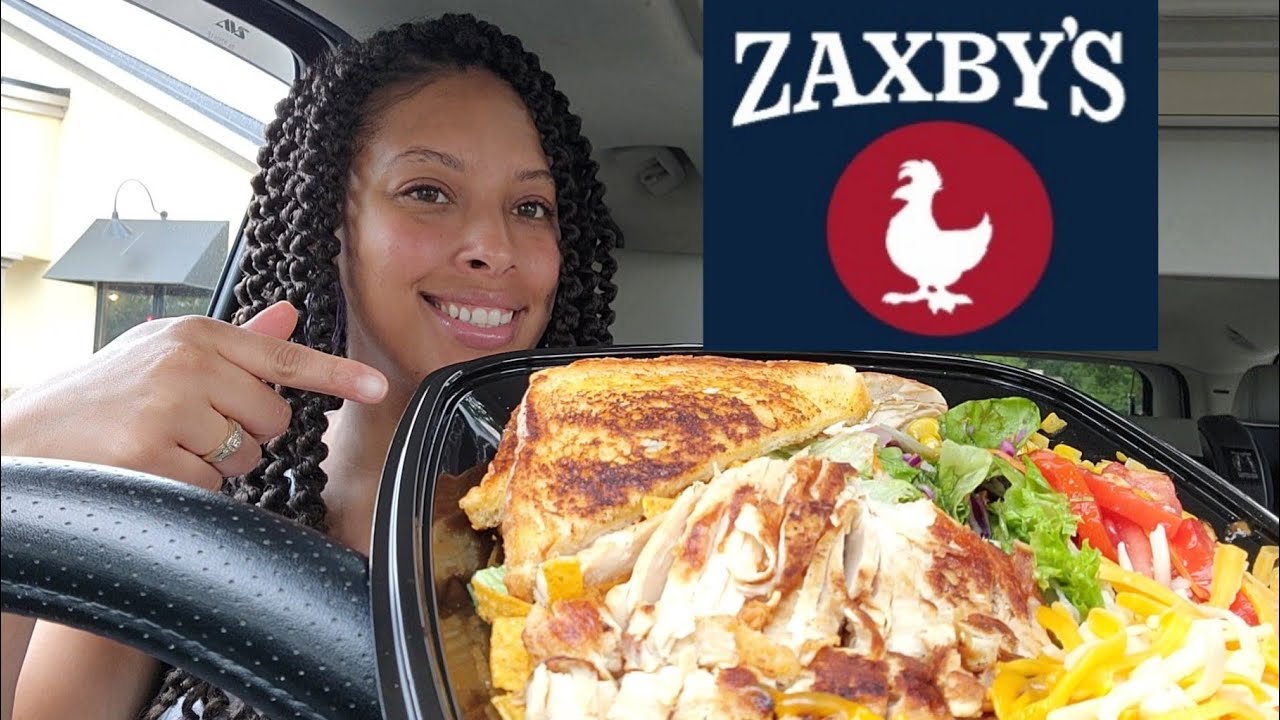 New Zaxby's Grilled Southest Chicken Salad!!!Funny Storytime.Was the
