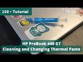 Speed Up Your HP ProBook 440 G7 Prevent Overheating With Dust Cleaning &amp; New Thermal Paste