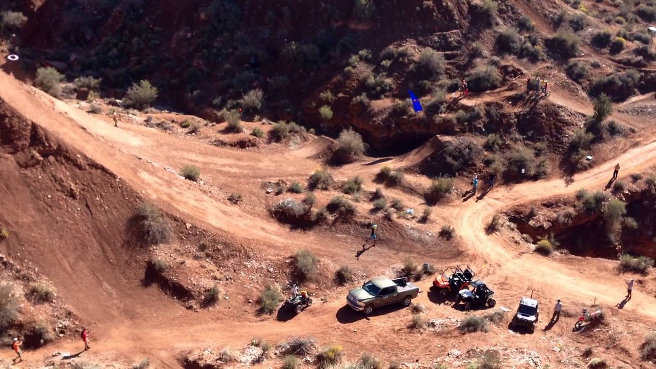 James Doerfling crazy crash off the Oakley Sender at Rampage 2013