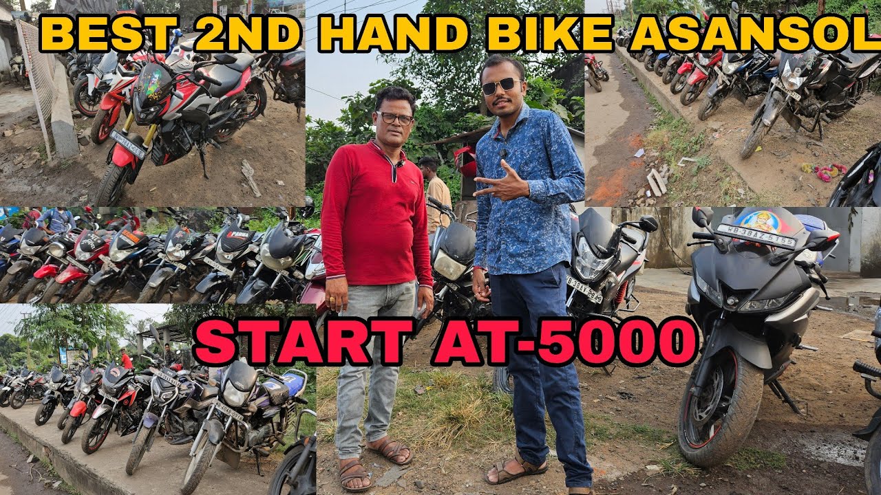 Best second hand bike market in asansol(chanda) #pardip auto