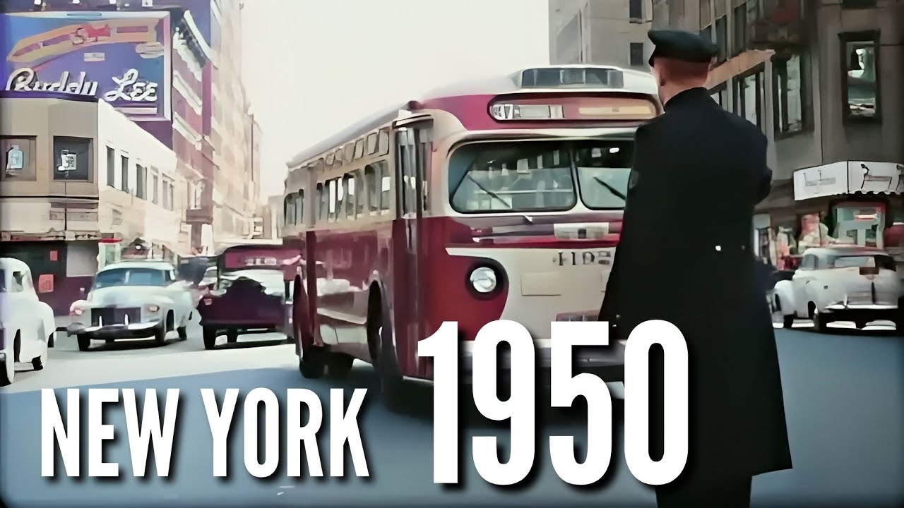 NEW YORK 1940 -1950 - 60 | USA | United States 😳