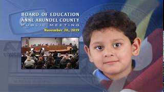 BOE 11-20-2019 General Session Meeting