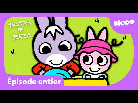 Trotro et Zaza 🫏 I Troto et Zaza font une course automobile 🚗 I Épisode en entier