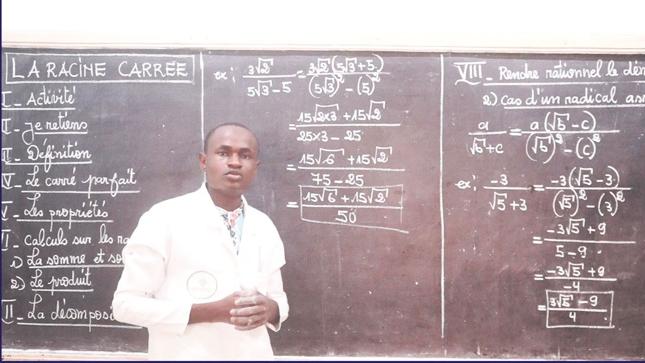 Cours complet - troisième -sur les racines carrées
