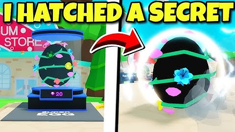 I HATCHED A SECRET ALREADY In This NEW UPDATE In Bubble Gum Simulator INFINITY