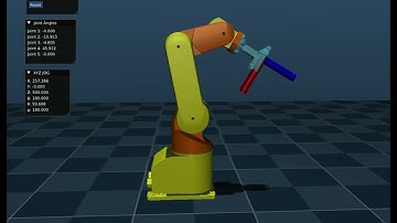 Inverse Kinematics of RV2AJ via Pseudoinverse Using the Analytical Jacobian in MuJoCo