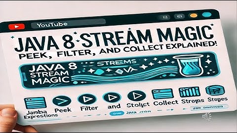 Java 8 Stream  Filter, Map, Reduce, and Collect Explained! Code snippet MCQ