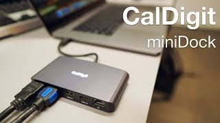 CalDigit Thunderbolt 3 Mini Dock Review - Two 4K Displays, USB and Ethernet