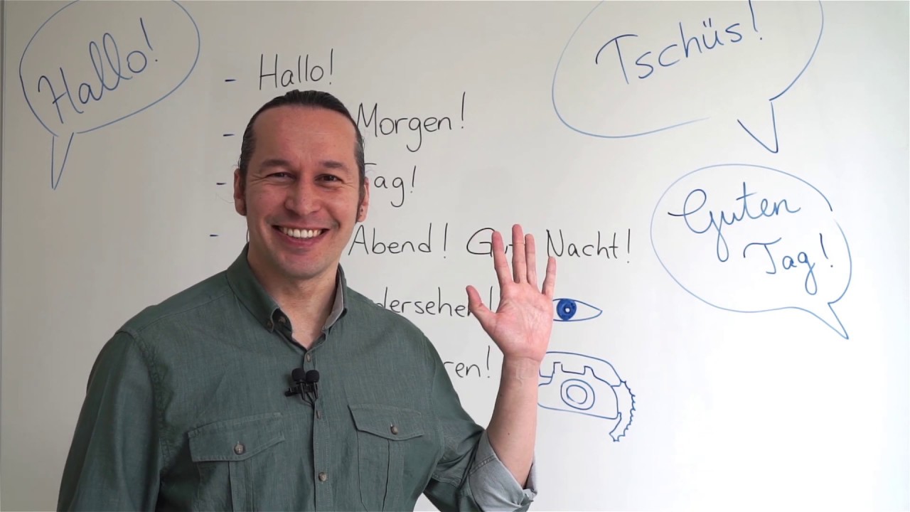 Learn German / - A1 - / Lesson - 2 Hallo, Begrüßungen - Hello ...